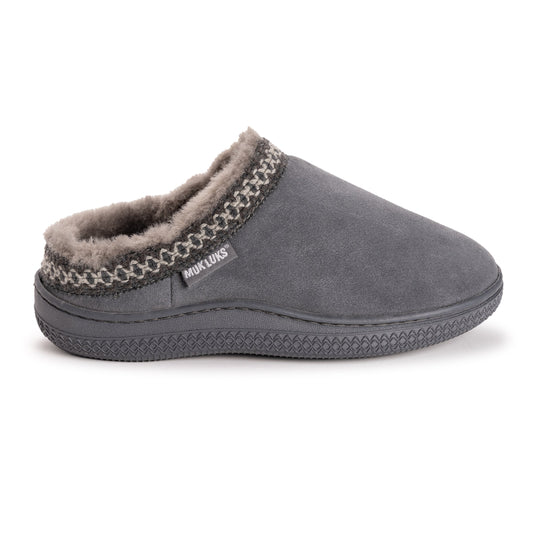 Muk Luks Jordi Clog Suede Slippers