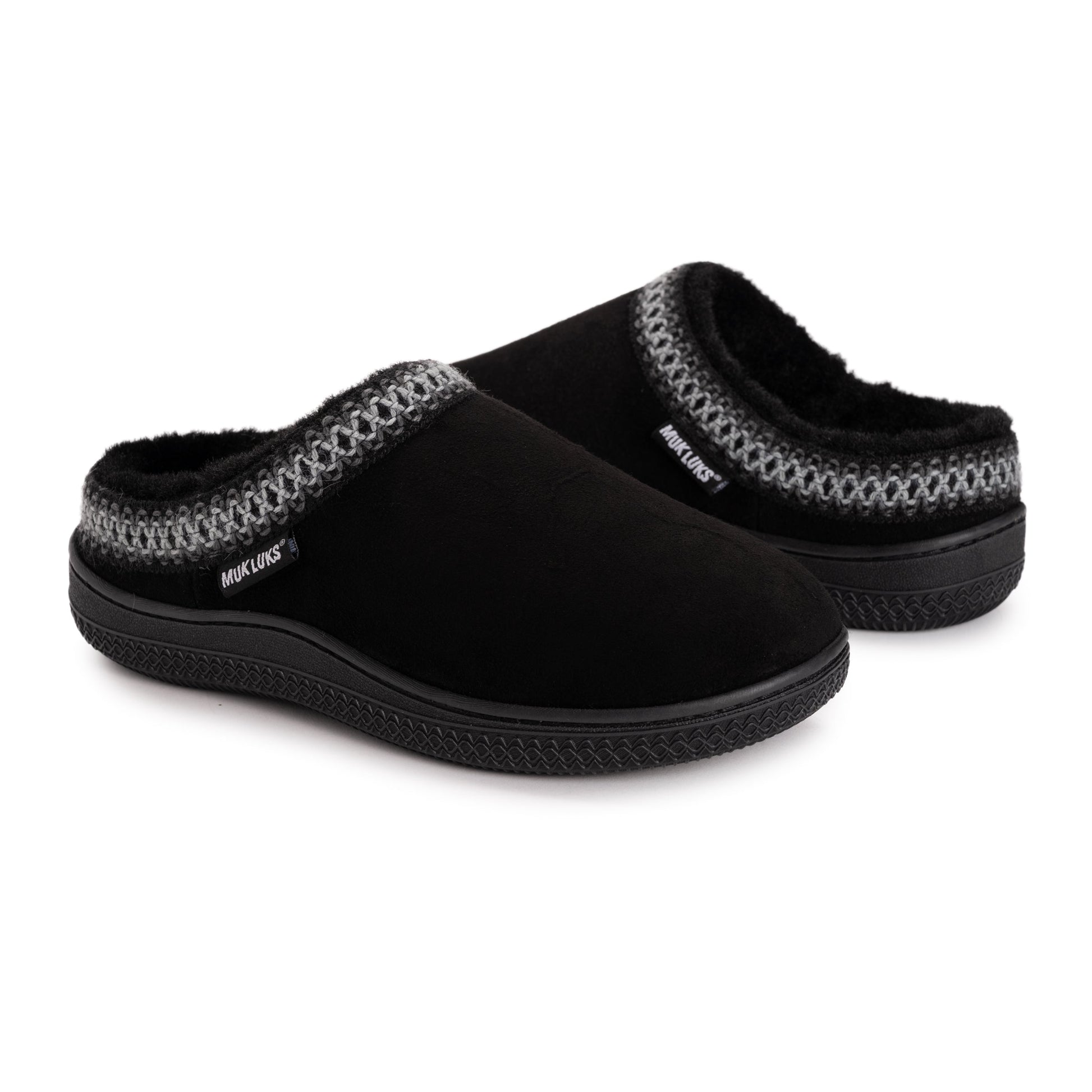 Muk Luks Jordi Clog Suede Slippers