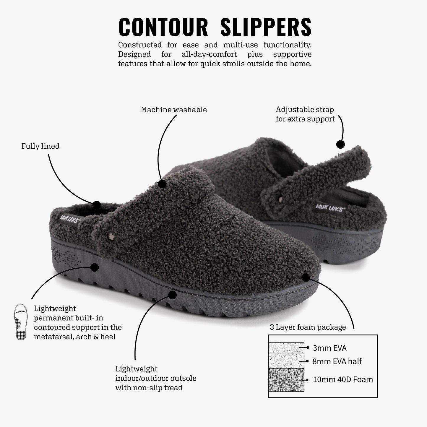 Muk Luks Quianna Lara Clog Slippers