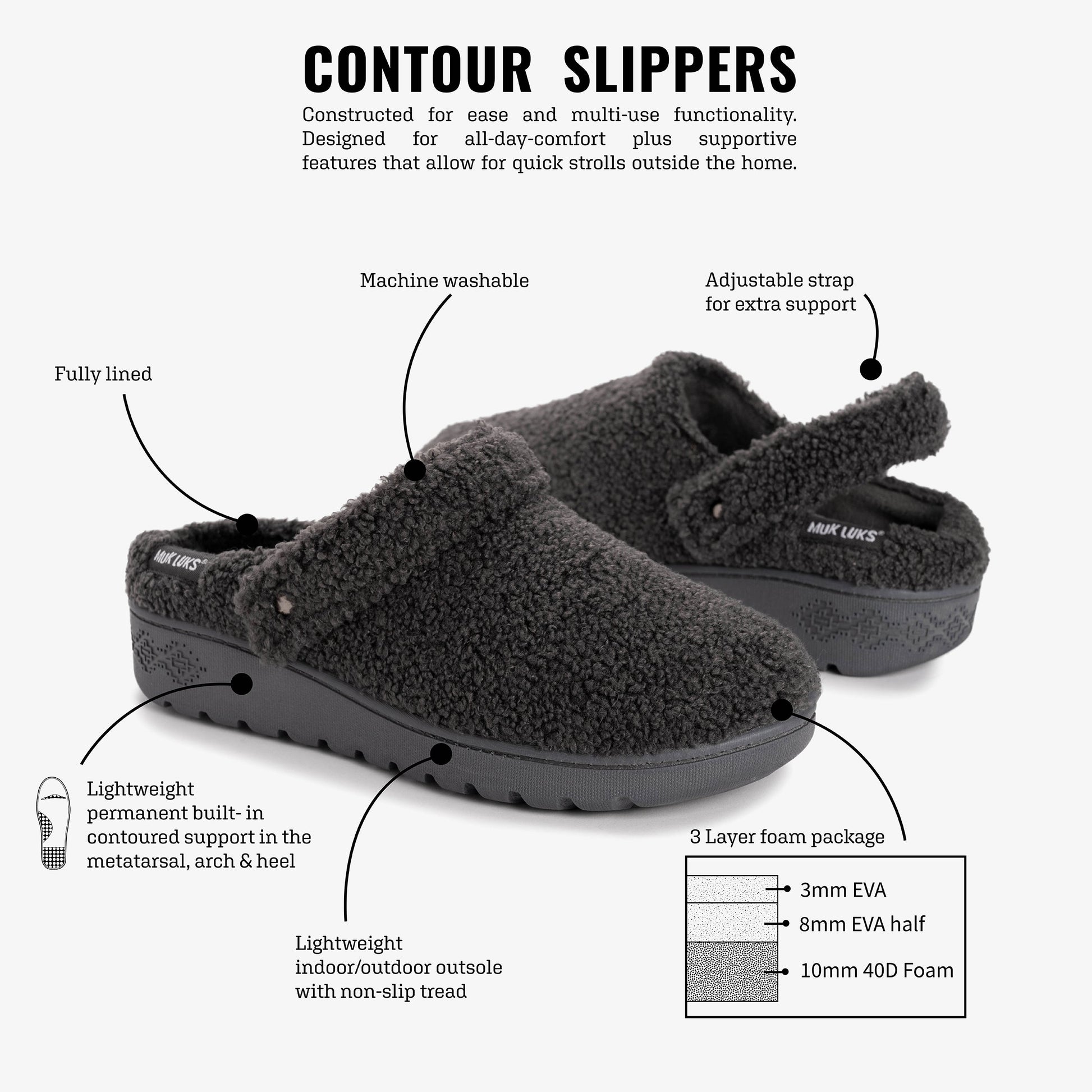 Muk Luks Quianna Lara Clog Slippers