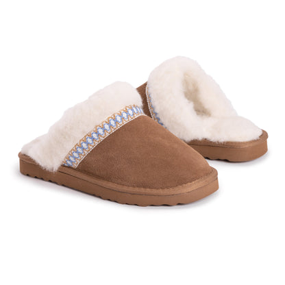 Muk Luks Dawn Suede Scuff
