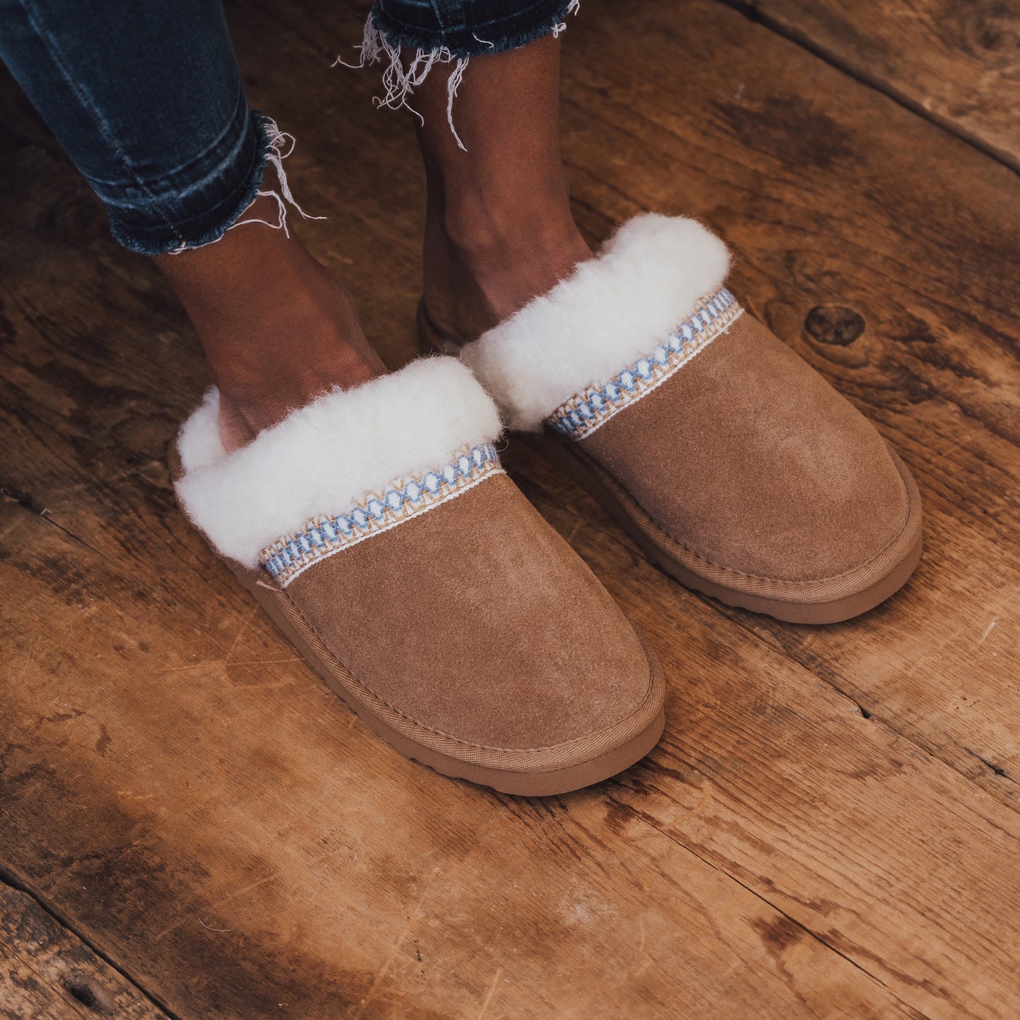 Muk Luks Dawn Suede Scuff