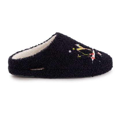 Muk Luks Embroidered Vintage Winter Clog