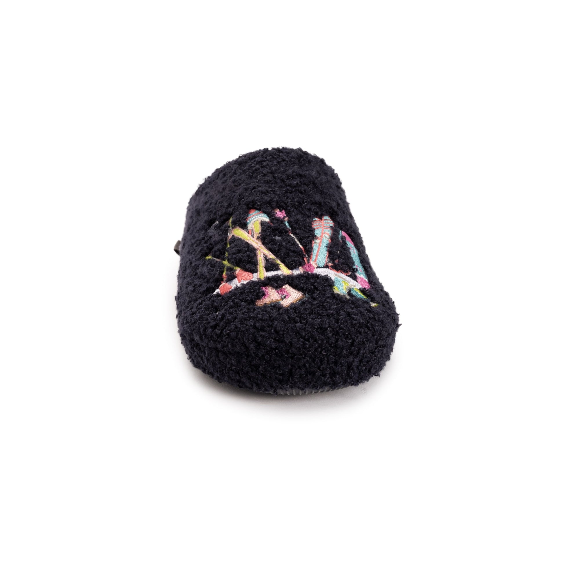Muk Luks Embroidered Vintage Winter Clog