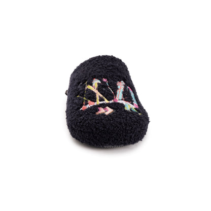 Muk Luks Embroidered Vintage Winter Clog
