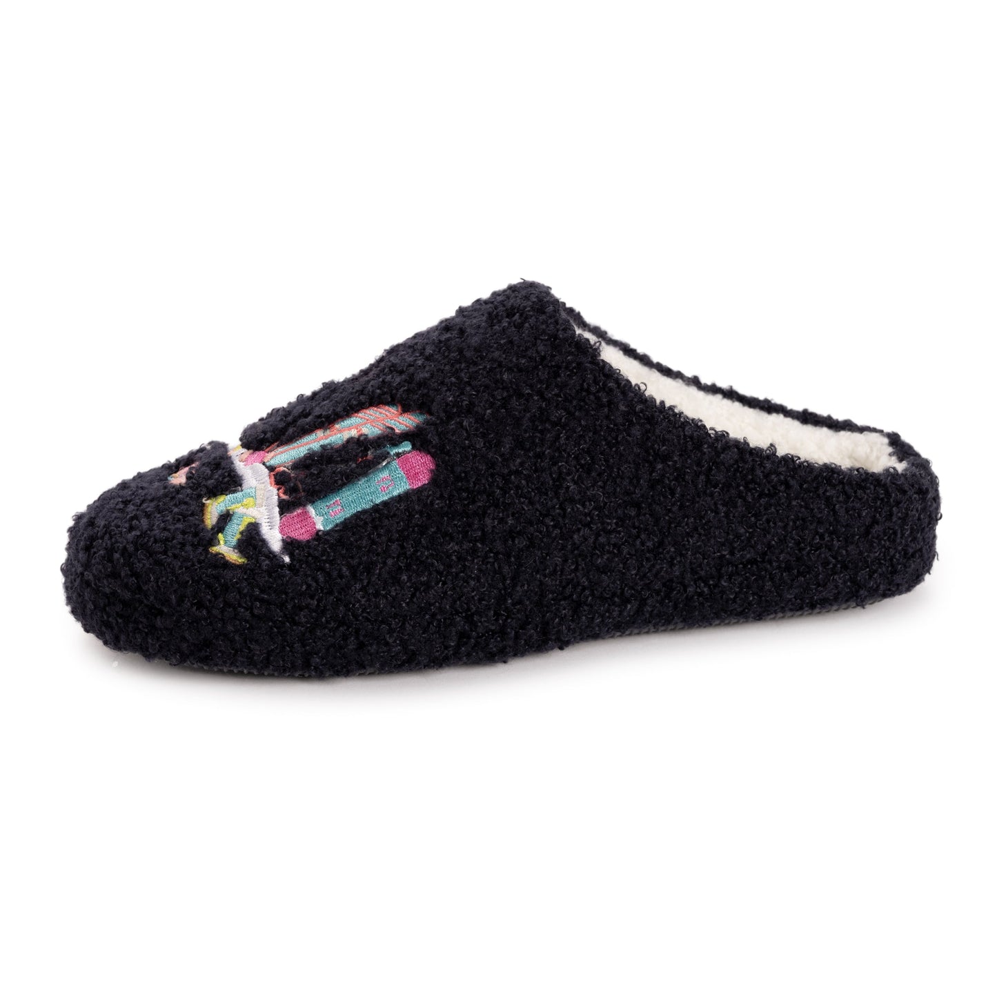 Muk Luks Embroidered Vintage Winter Clog