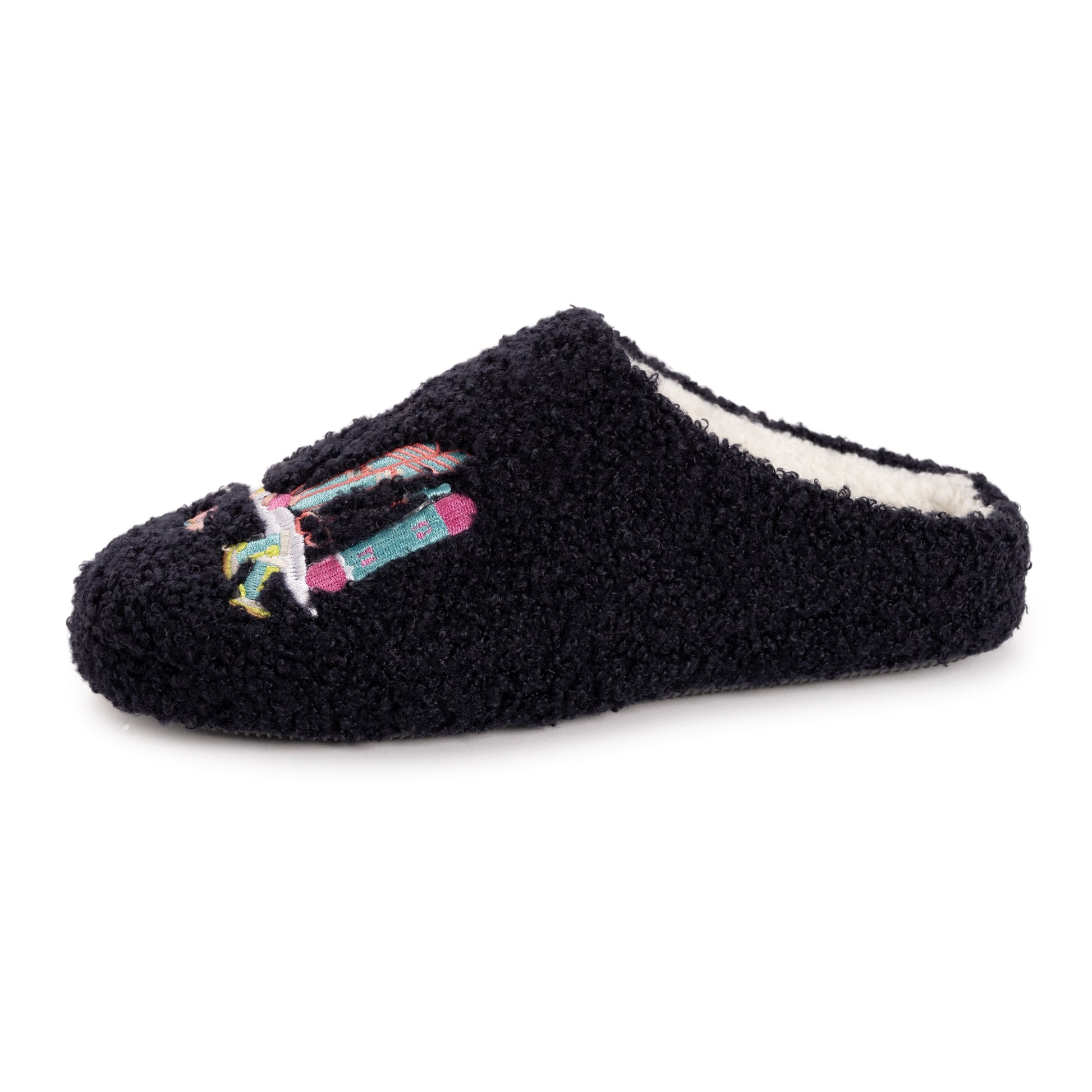 Muk Luks Embroidered Vintage Winter Clog