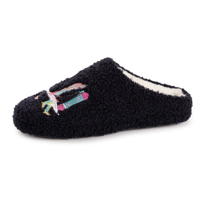 Muk Luks Embroidered Vintage Winter Clog