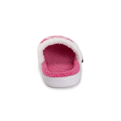 Muk Luks Sherpa Scuff w/Pink Heart