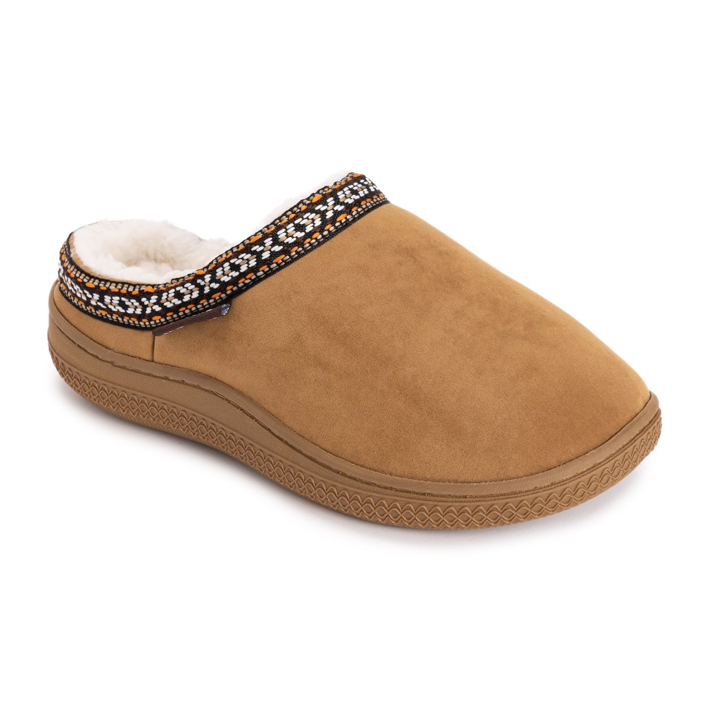 Muk Luks Faux Suede Clog Slipper