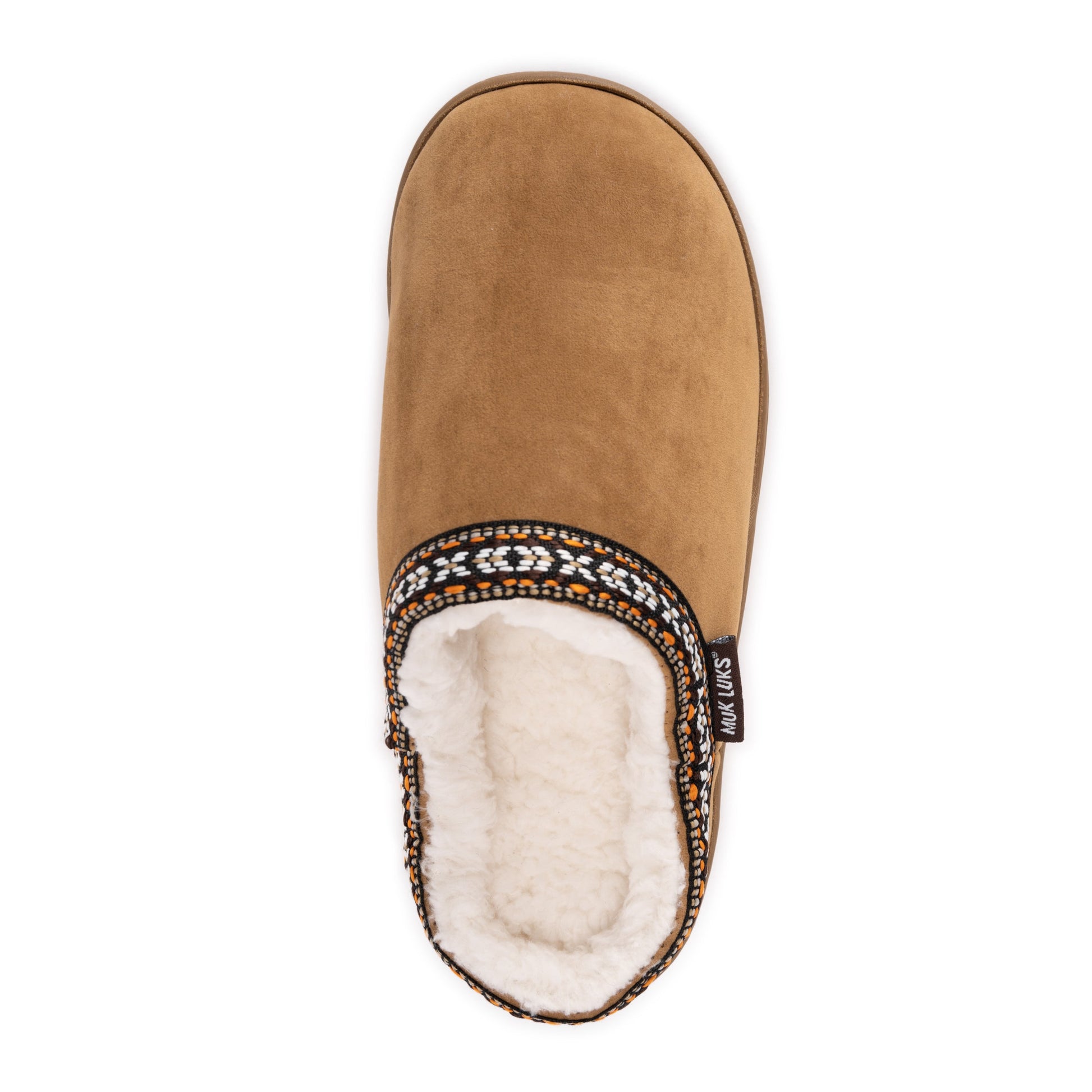 Muk Luks Faux Suede Clog Slipper