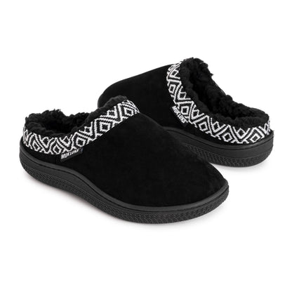 Muk Luks Faux Suede Clog Slipper