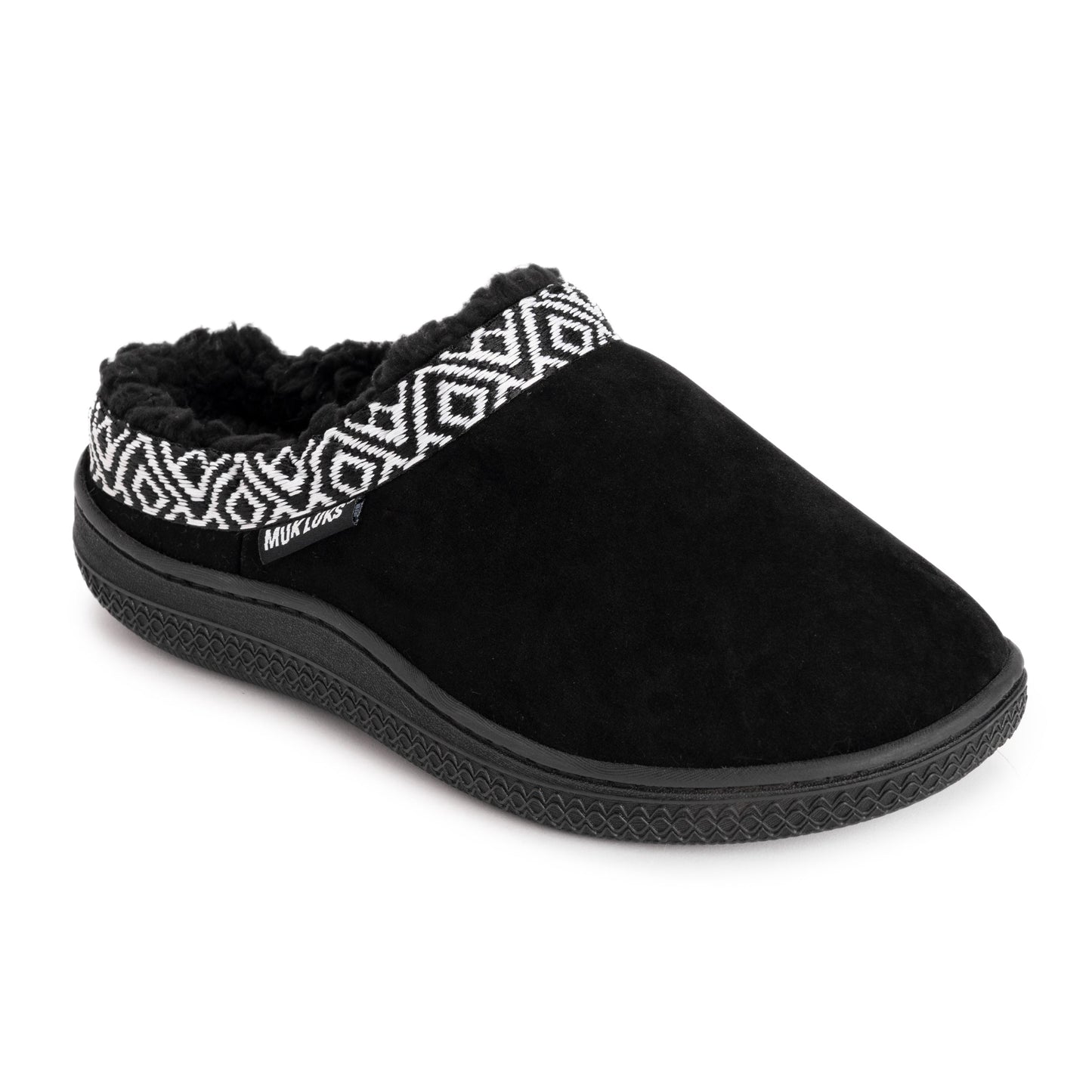 Muk Luks Faux Suede Clog Slipper