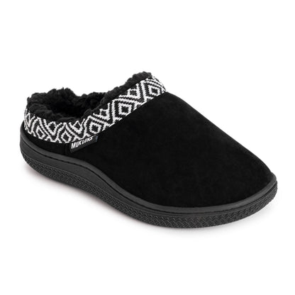 Muk Luks Faux Suede Clog Slipper