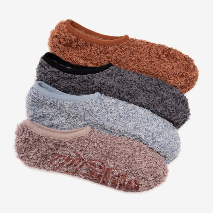 Muk Luks Insulated Ballerina Slippers Grey Snowflake