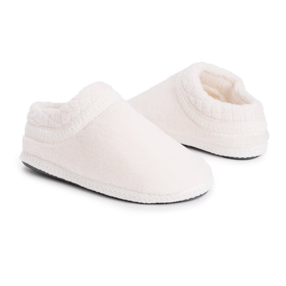 Muk Luks Rita Micro Chenille Full Foot Slipper