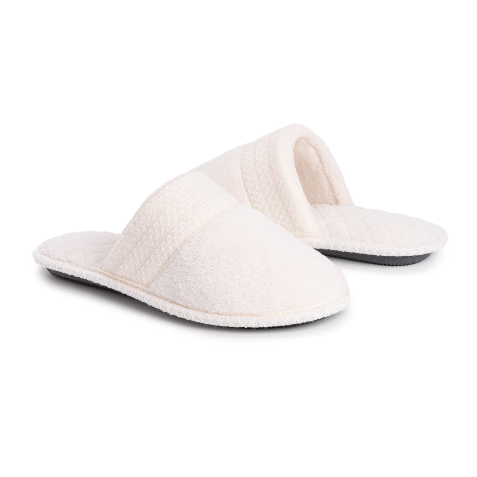 Muk Luks Cathy Micro Chenille Closed Toe Slippers