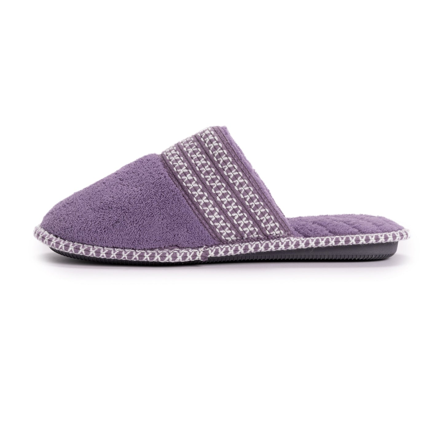 Muk Luks Cathy Micro Chenille Closed Toe Slippers