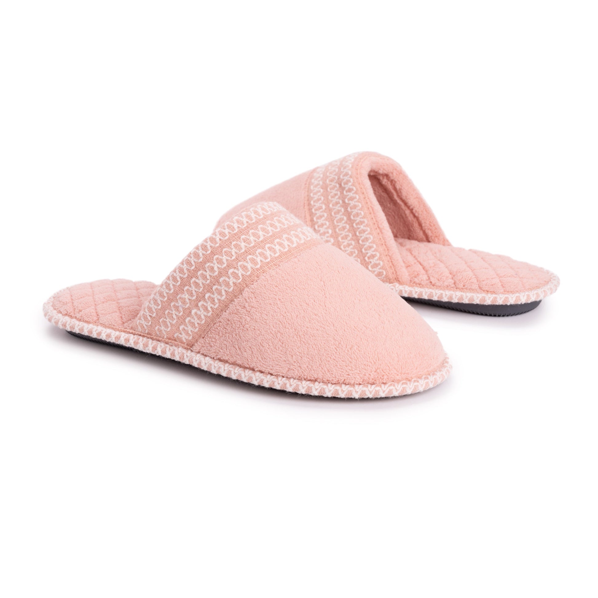 Muk Luks Cathy Micro Chenille Closed Toe Slippers