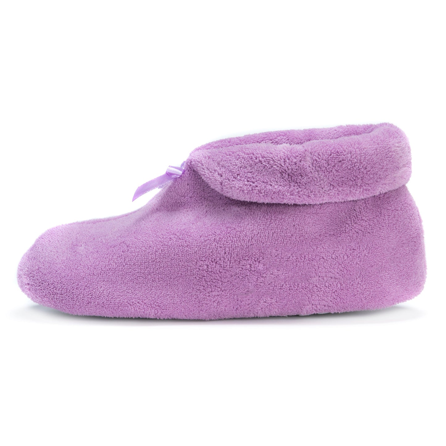 Muk Luks Terry Cuff Slipper booties Black