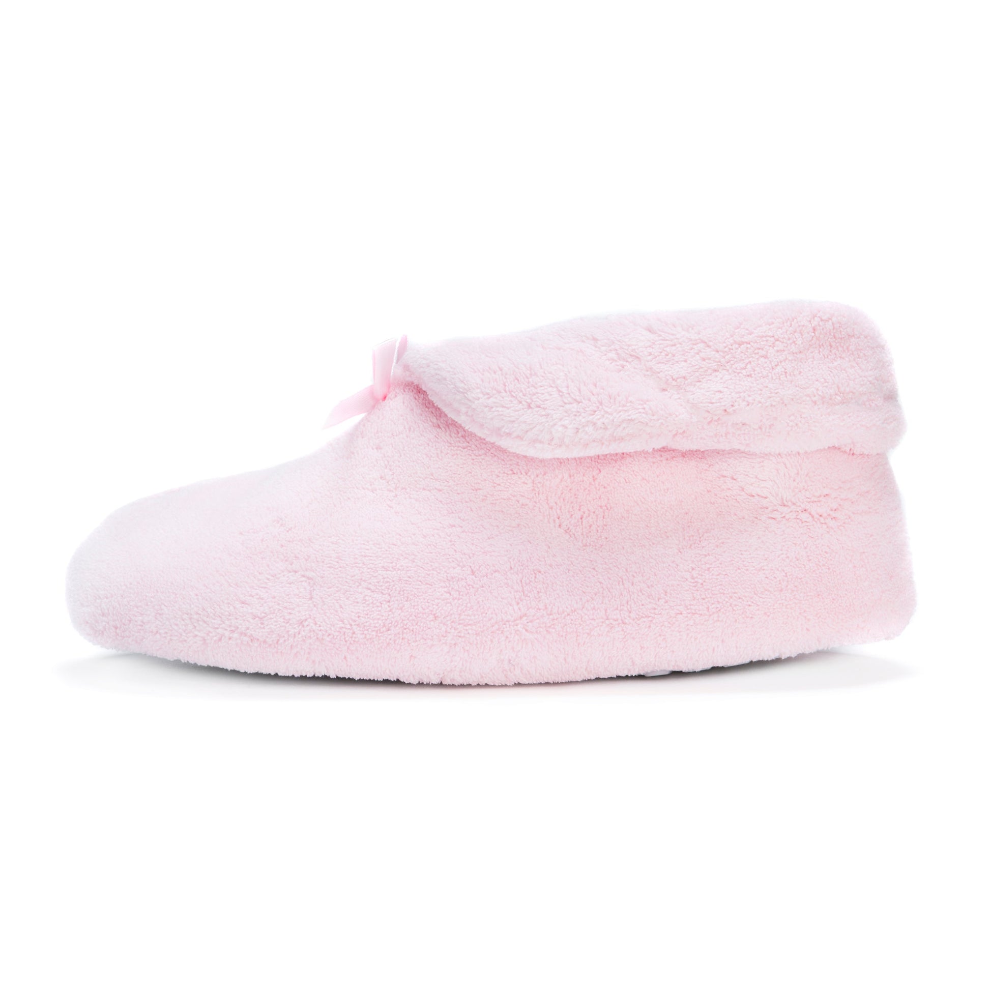 Muk Luks Terry Cuff Slipper booties Black