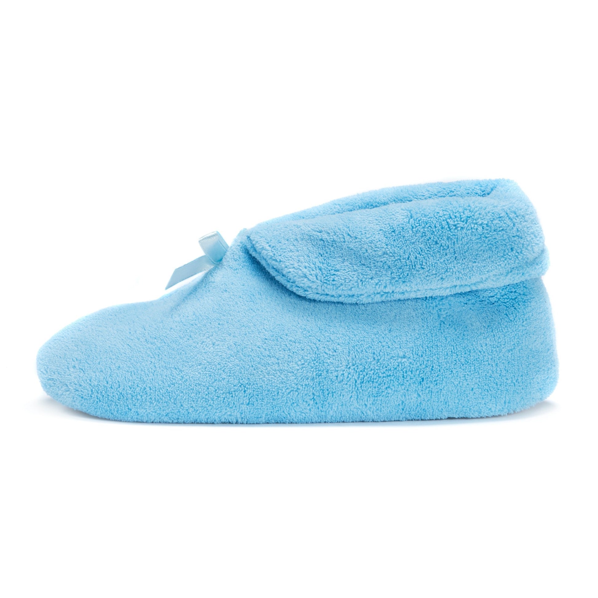 Muk Luks Terry Cuff Slipper booties Black