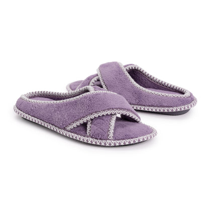 Muk Luks Ada Crossband Slipper