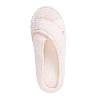 Muk Luks Ada Crossband Slipper