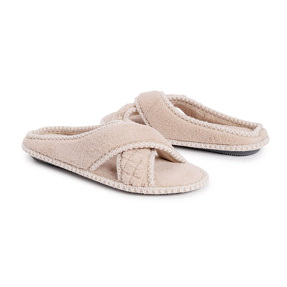 Muk Luks Ada Crossband Slipper