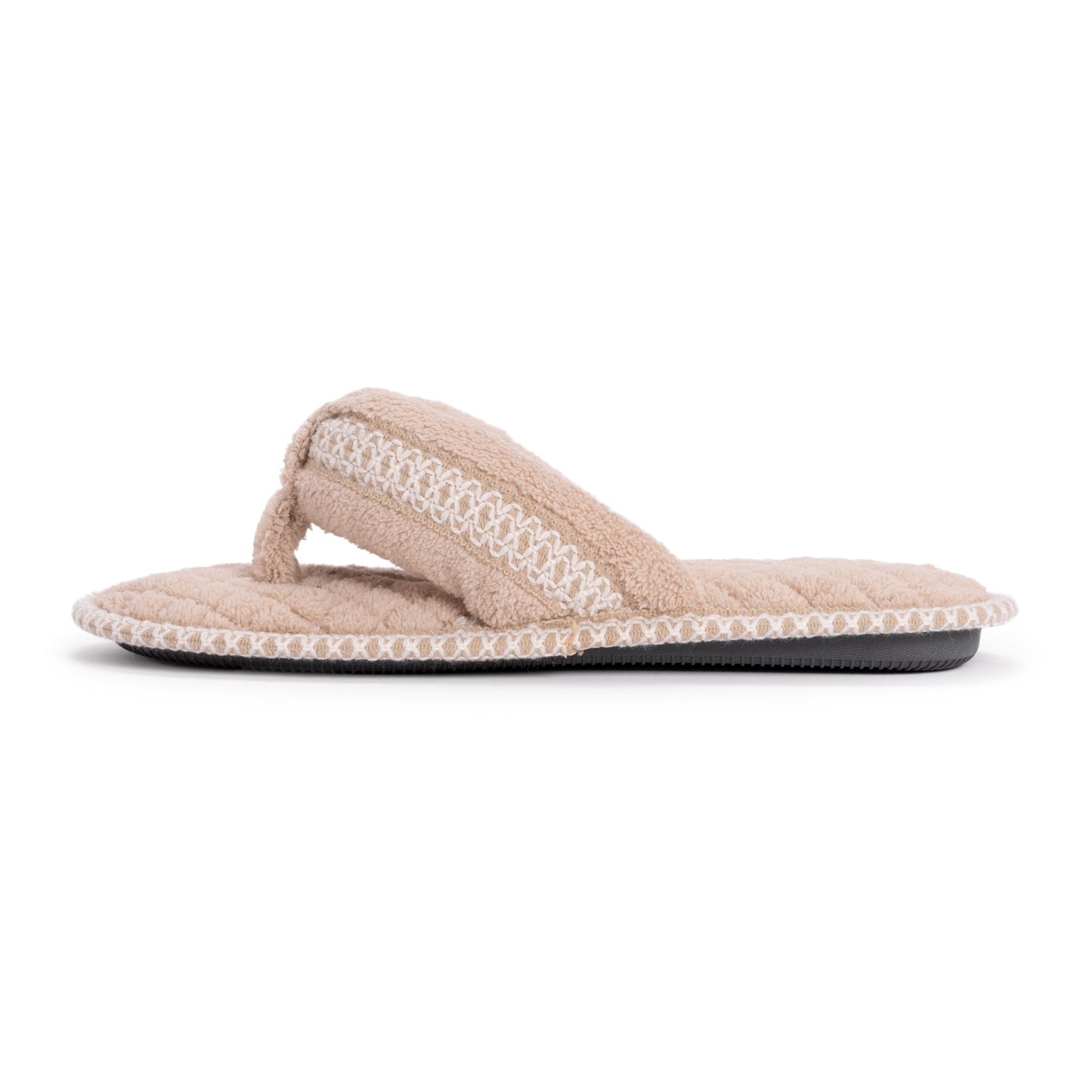 Muk Luks Darlene Micro Chenille Thong Slippers