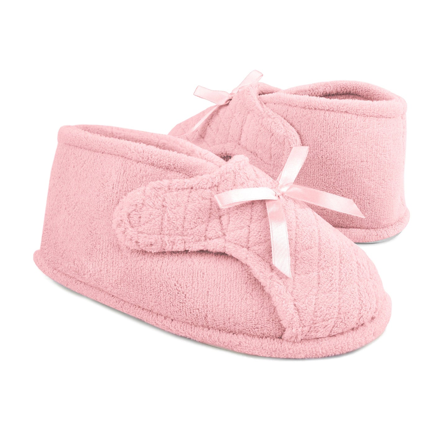 Muk Luks Micro Chenille Adjustable Bootie Slippers