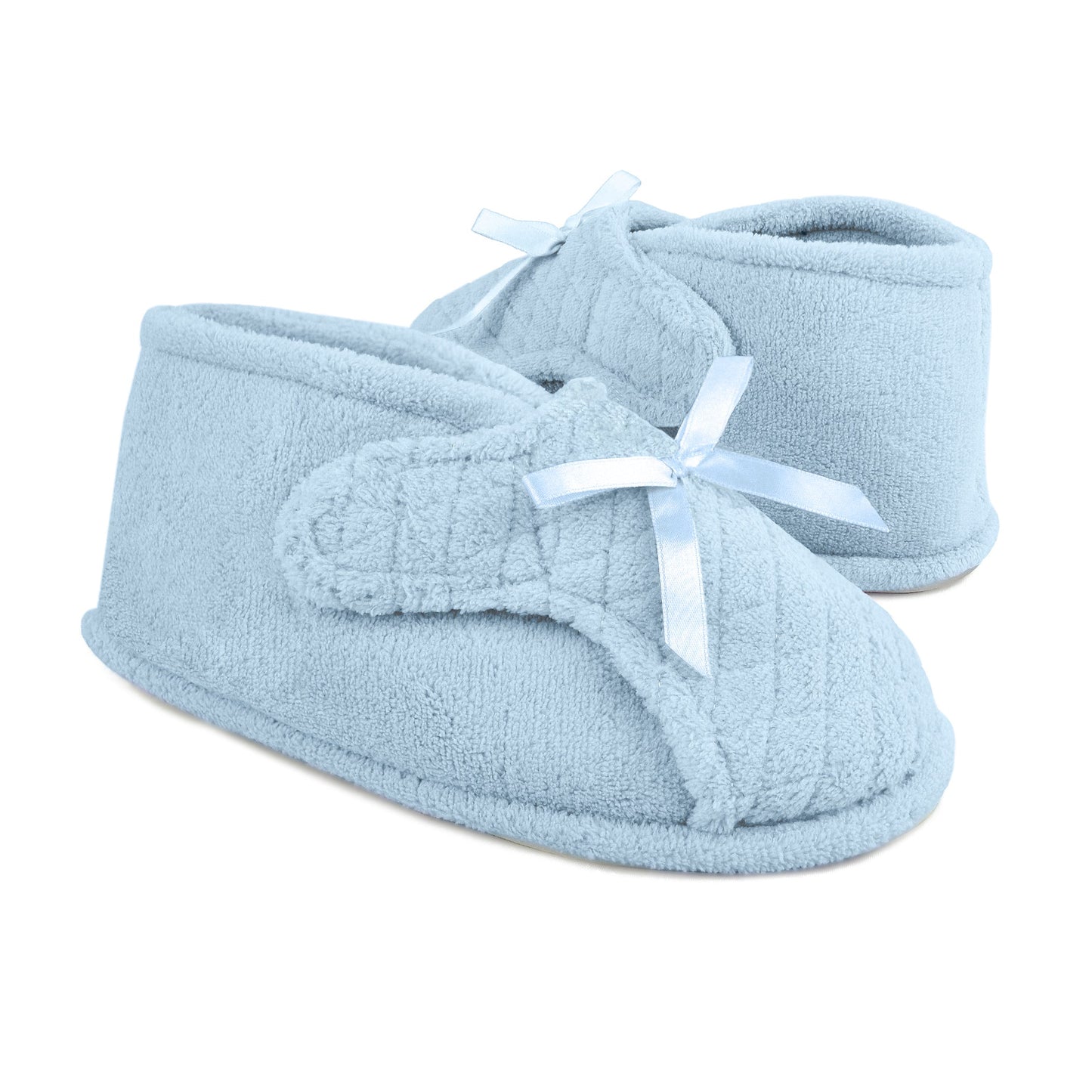 Muk Luks Micro Chenille Adjustable Bootie Slippers