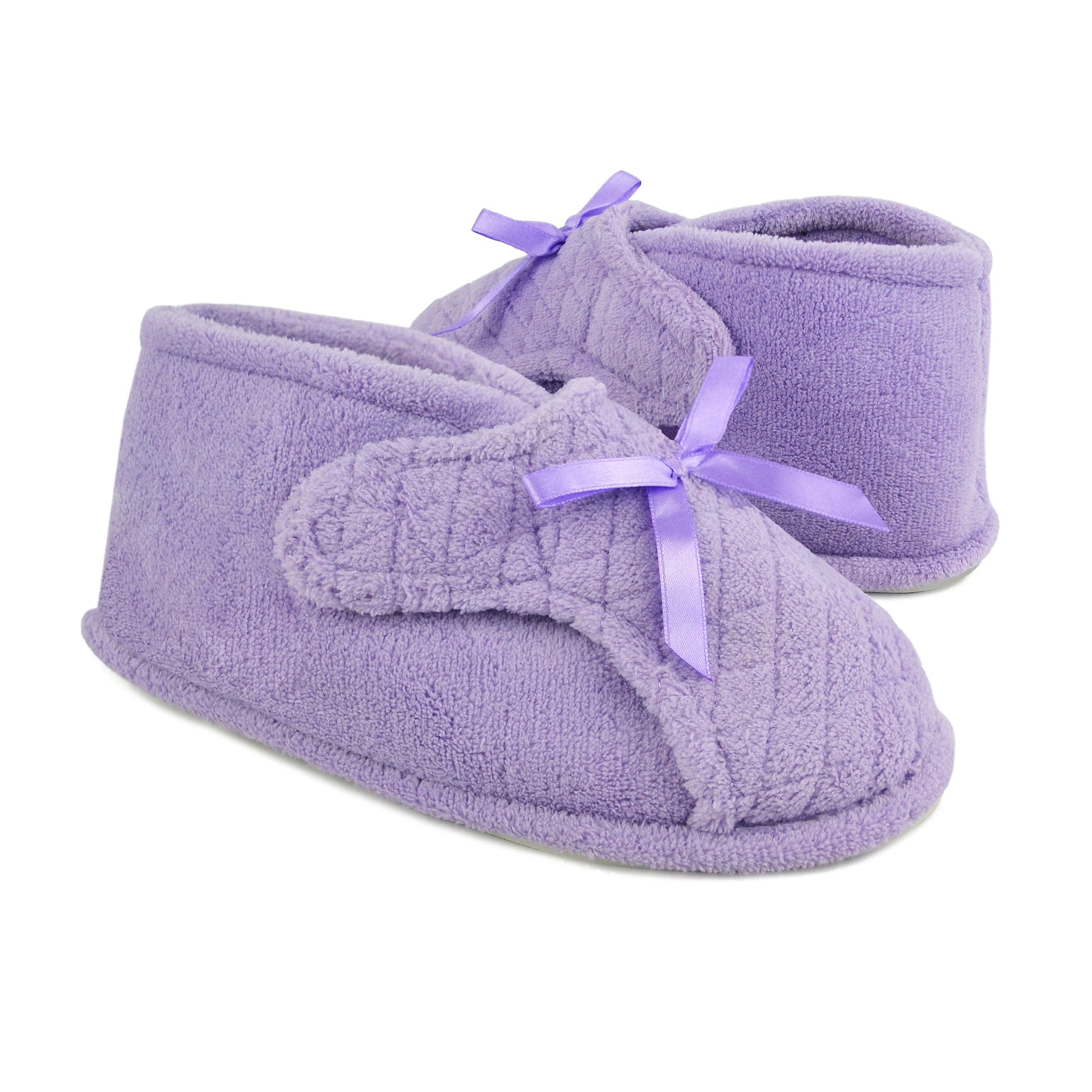 Muk Luks Micro Chenille Adjustable Bootie Slippers