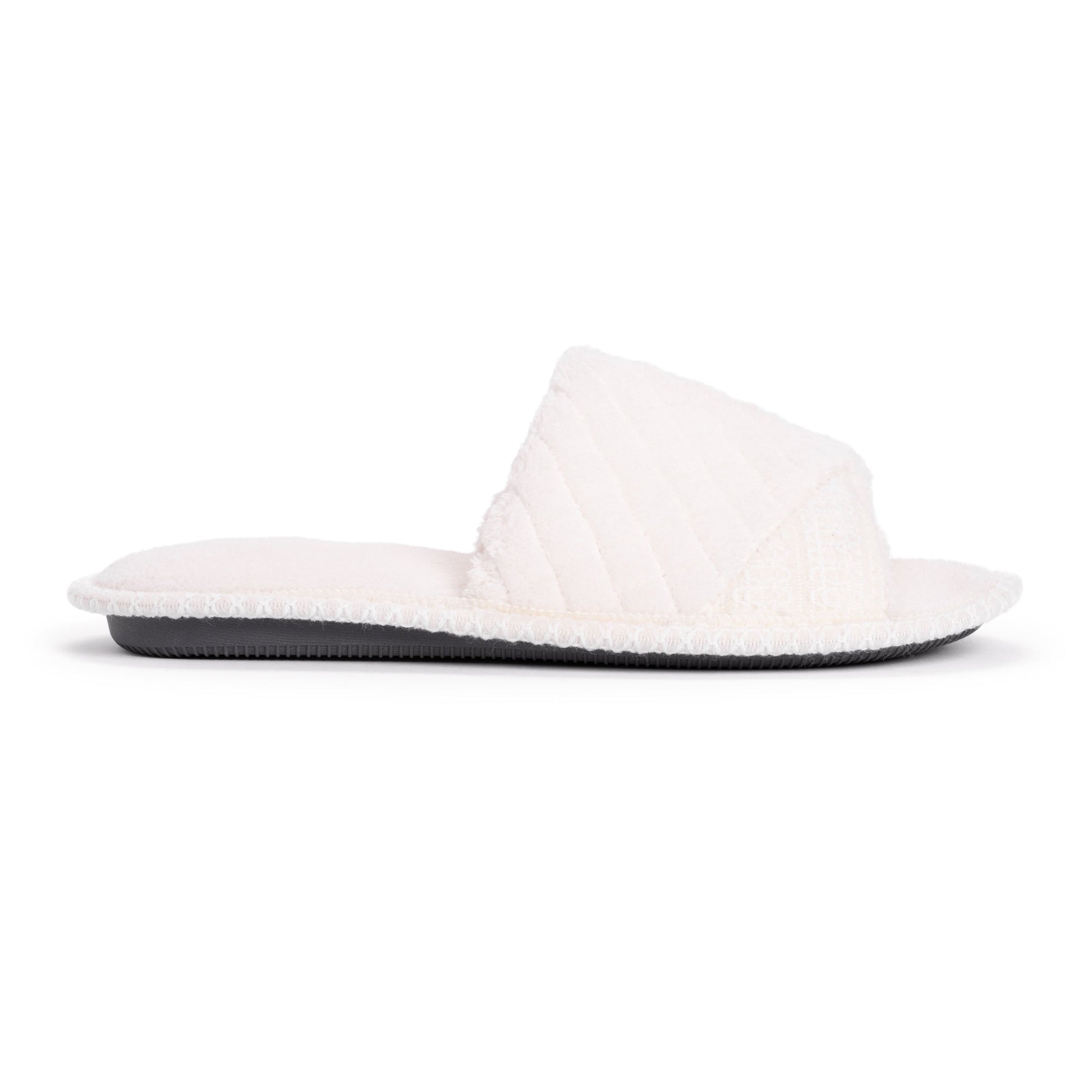 Muk Luks Sally Micro Chenille Open Toe Scuff