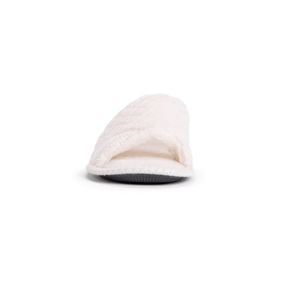 Muk Luks Sally Micro Chenille Open Toe Scuff