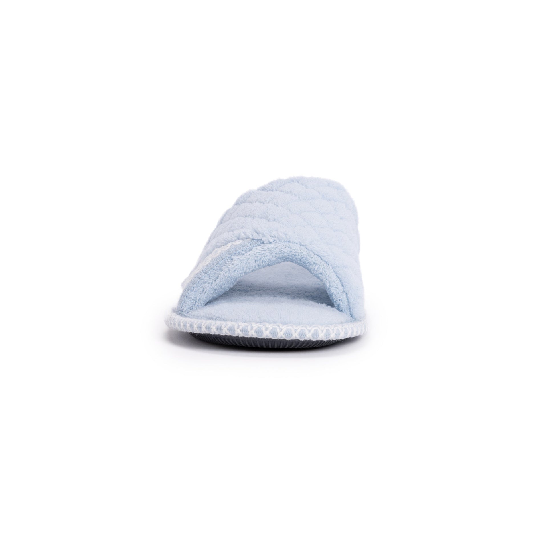 Muk Luks Sally Micro Chenille Open Toe Scuff