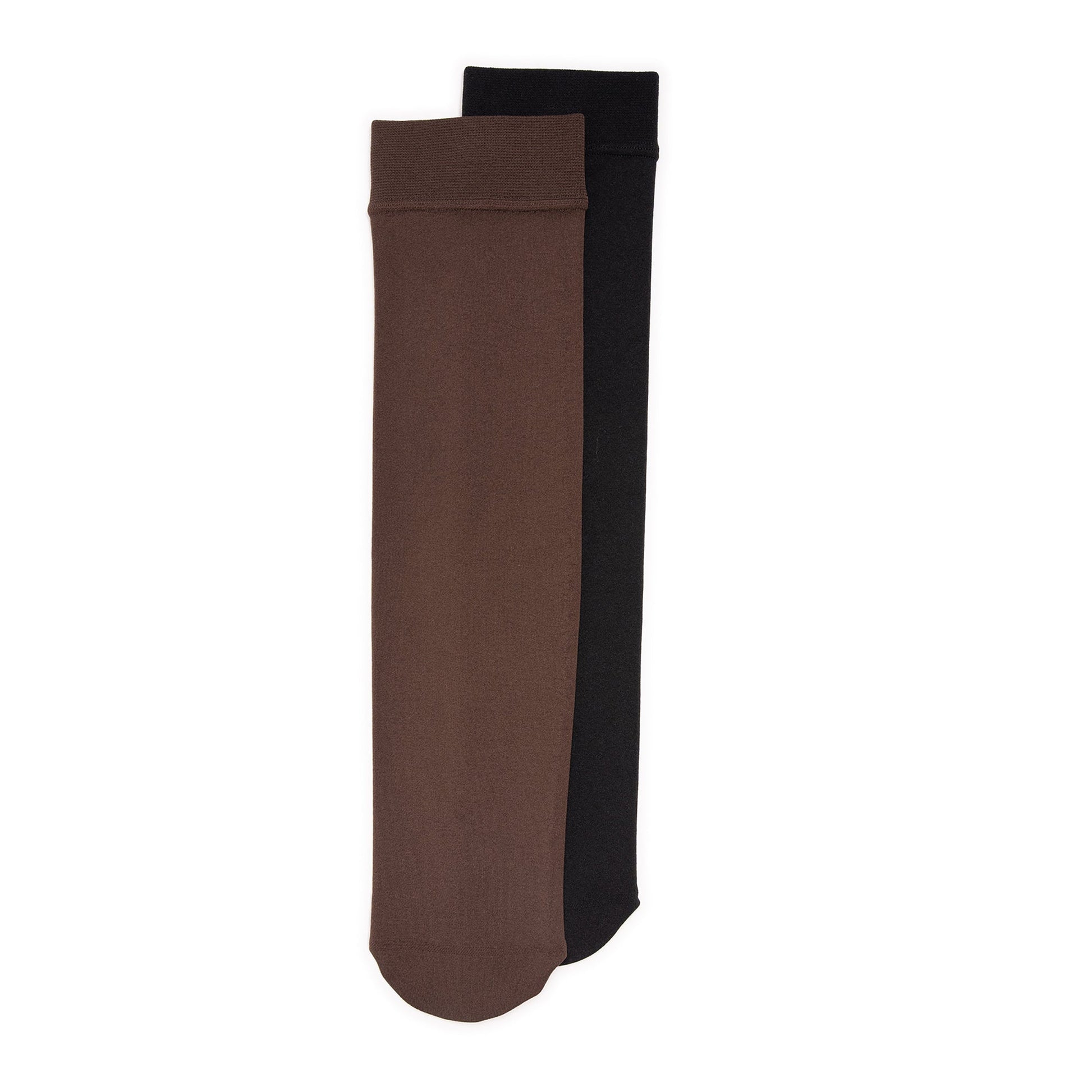 Muk Luks Fleece Lined 2-Pair Pack Knee High Socks