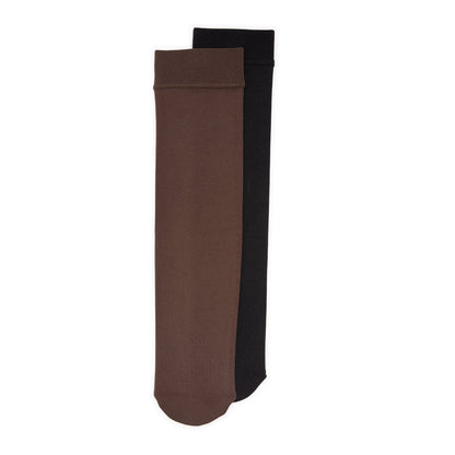 Muk Luks Fleece Lined 2-Pair Pack Knee High Socks