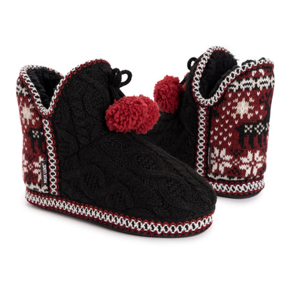 Muk Luks Amira Bootie Slippers