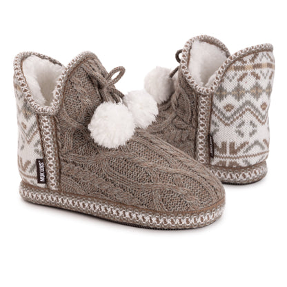 Muk Luks Amira Bootie Slippers
