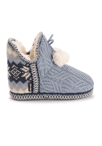Muk Luks Amira Bootie Slippers