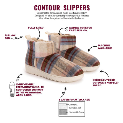 Muk Luks Avery Bootie Slippers