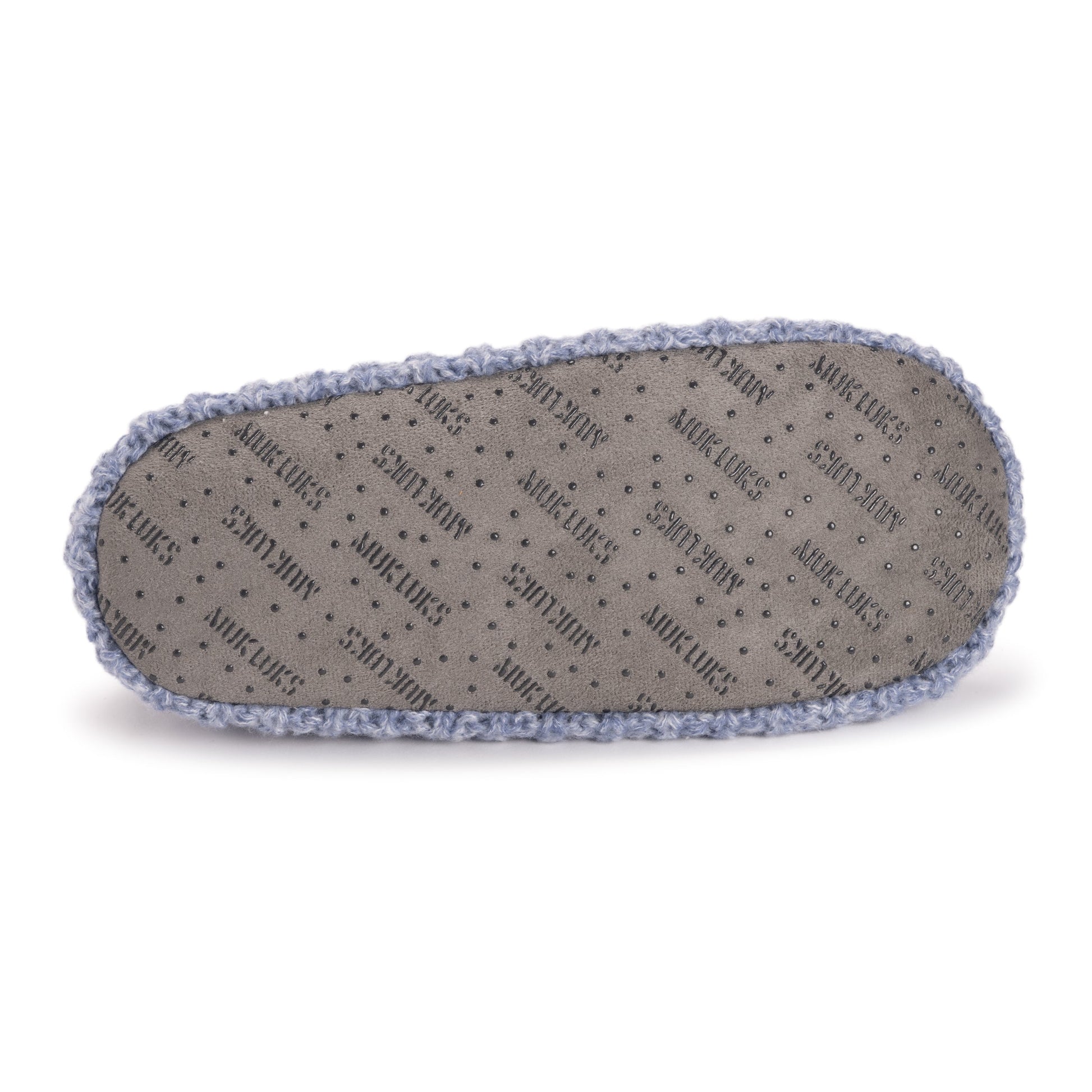 Muk Luks Sweater Cuff Bootie Slipper Socks