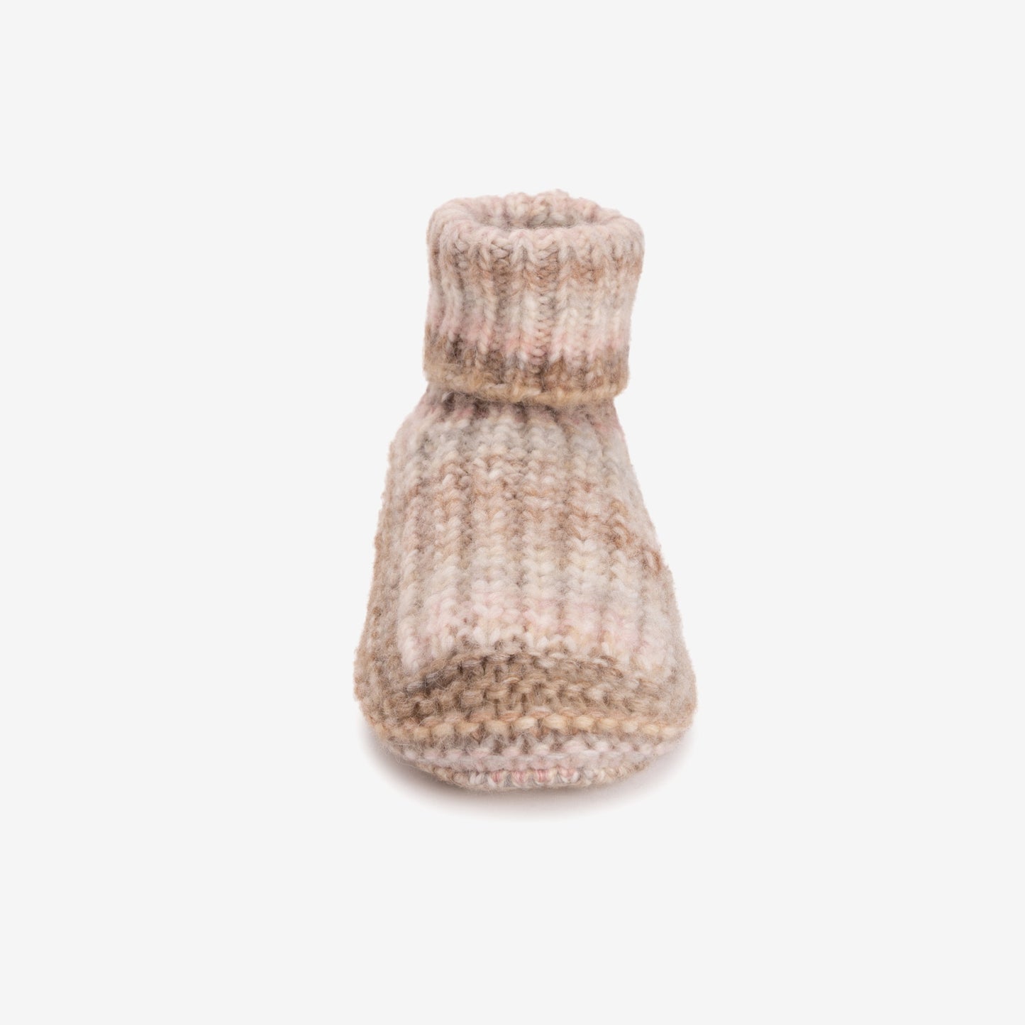 Muk Luks Luxe Space-Dye Cuff Slipper Bootie