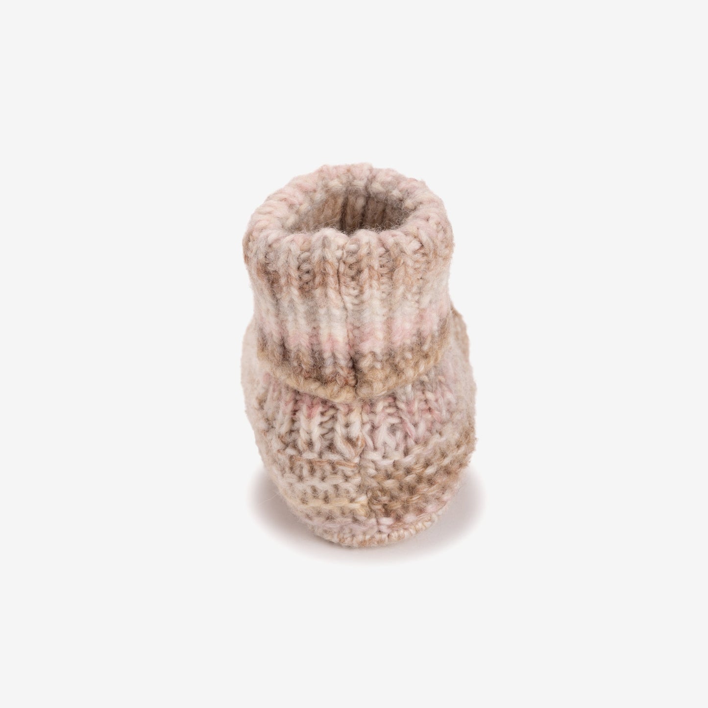 Muk Luks Luxe Space-Dye Cuff Slipper Bootie