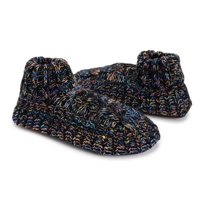 Muk Luks Sweater Cuff Bootie Slipper Socks