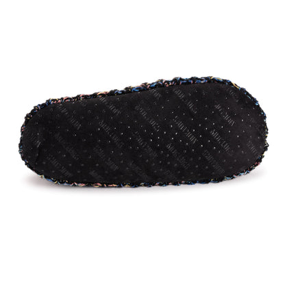 Muk Luks Sweater Cuff Bootie Slipper Socks