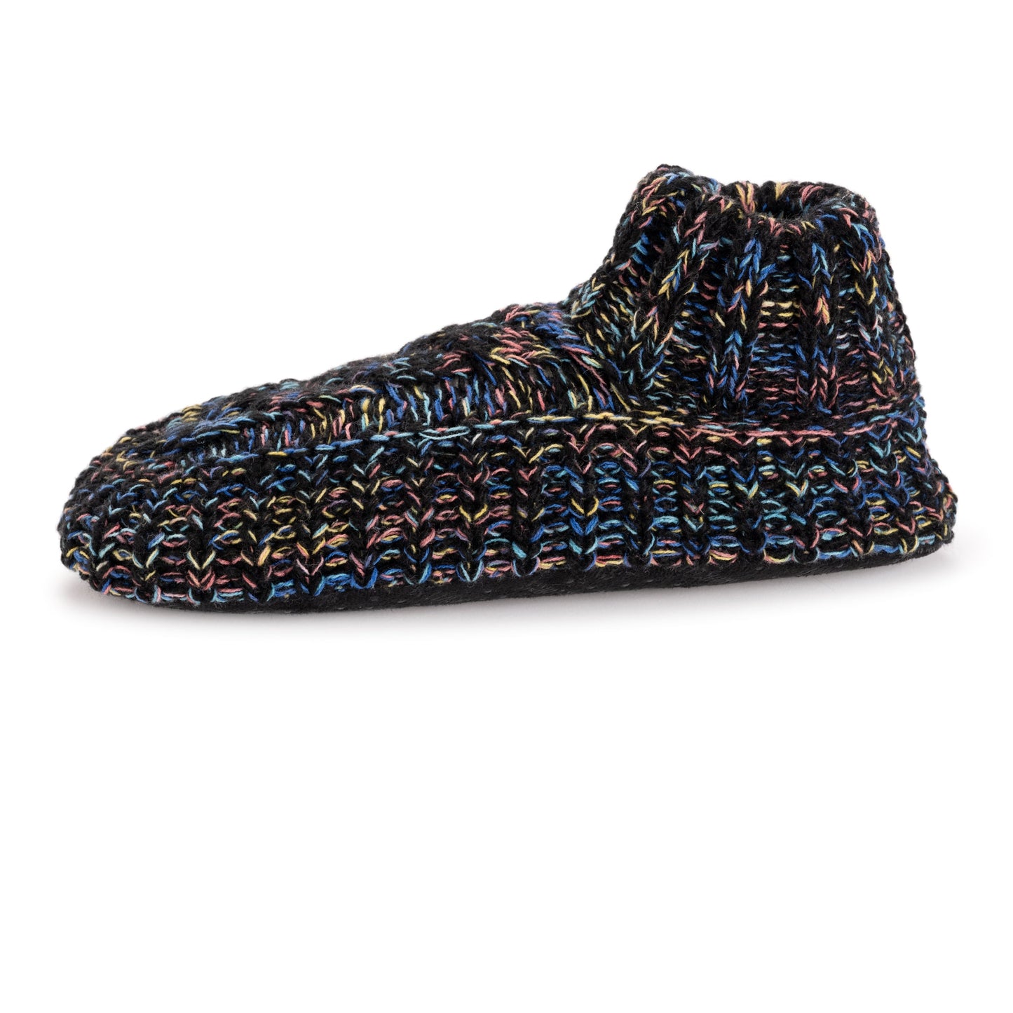 Muk Luks Sweater Cuff Bootie Slipper Socks