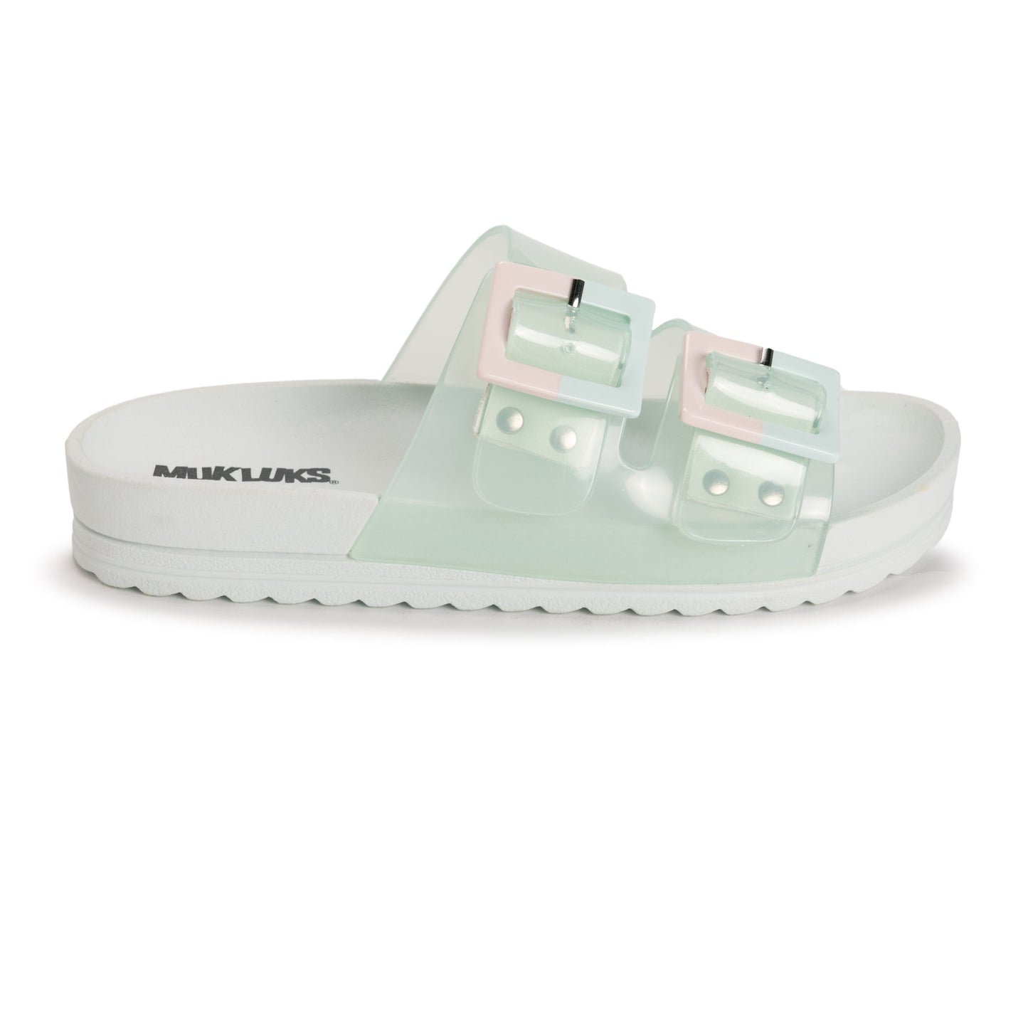 Muk Luks Grand Cayman Lucite Sandal