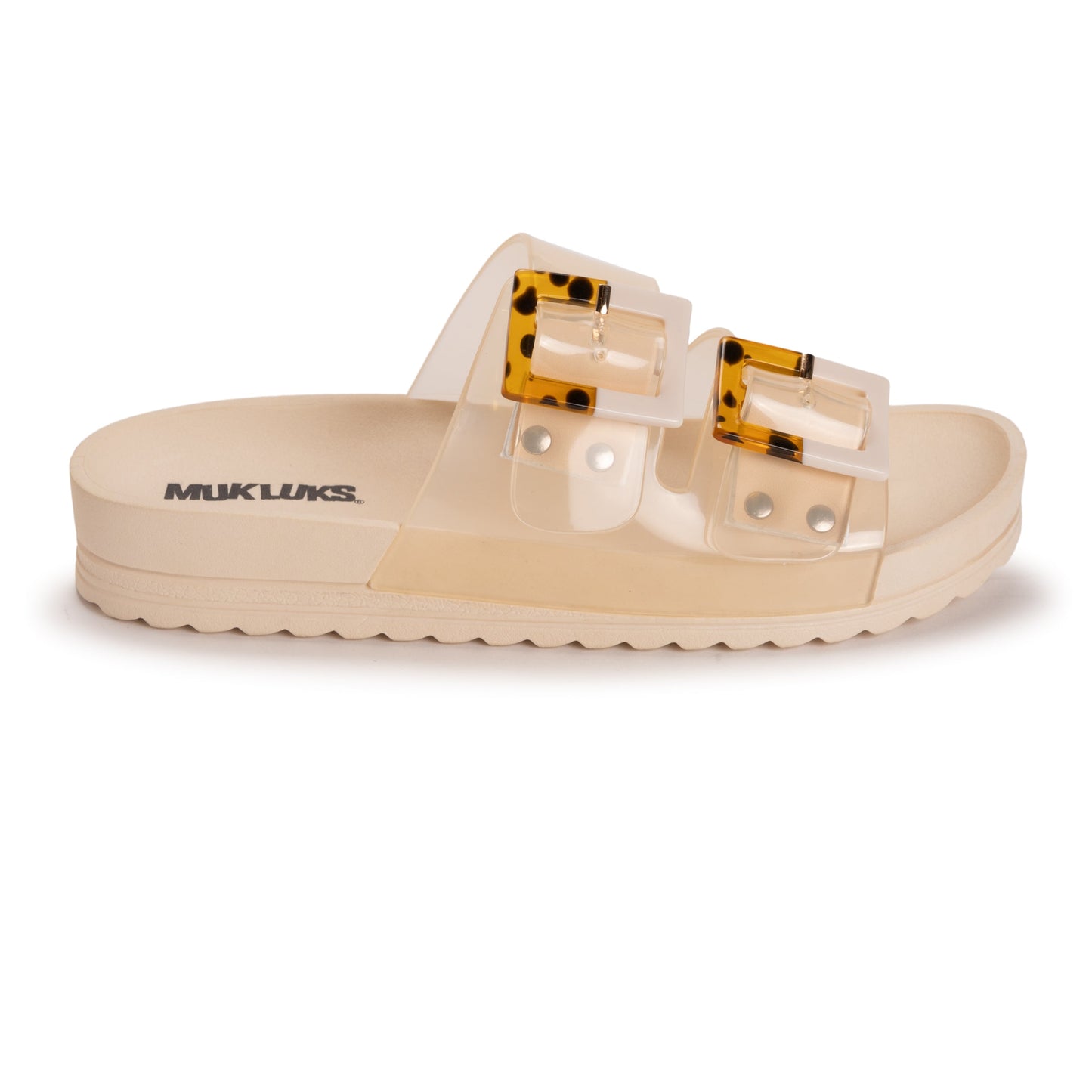 Muk Luks Grand Cayman Lucite Sandal